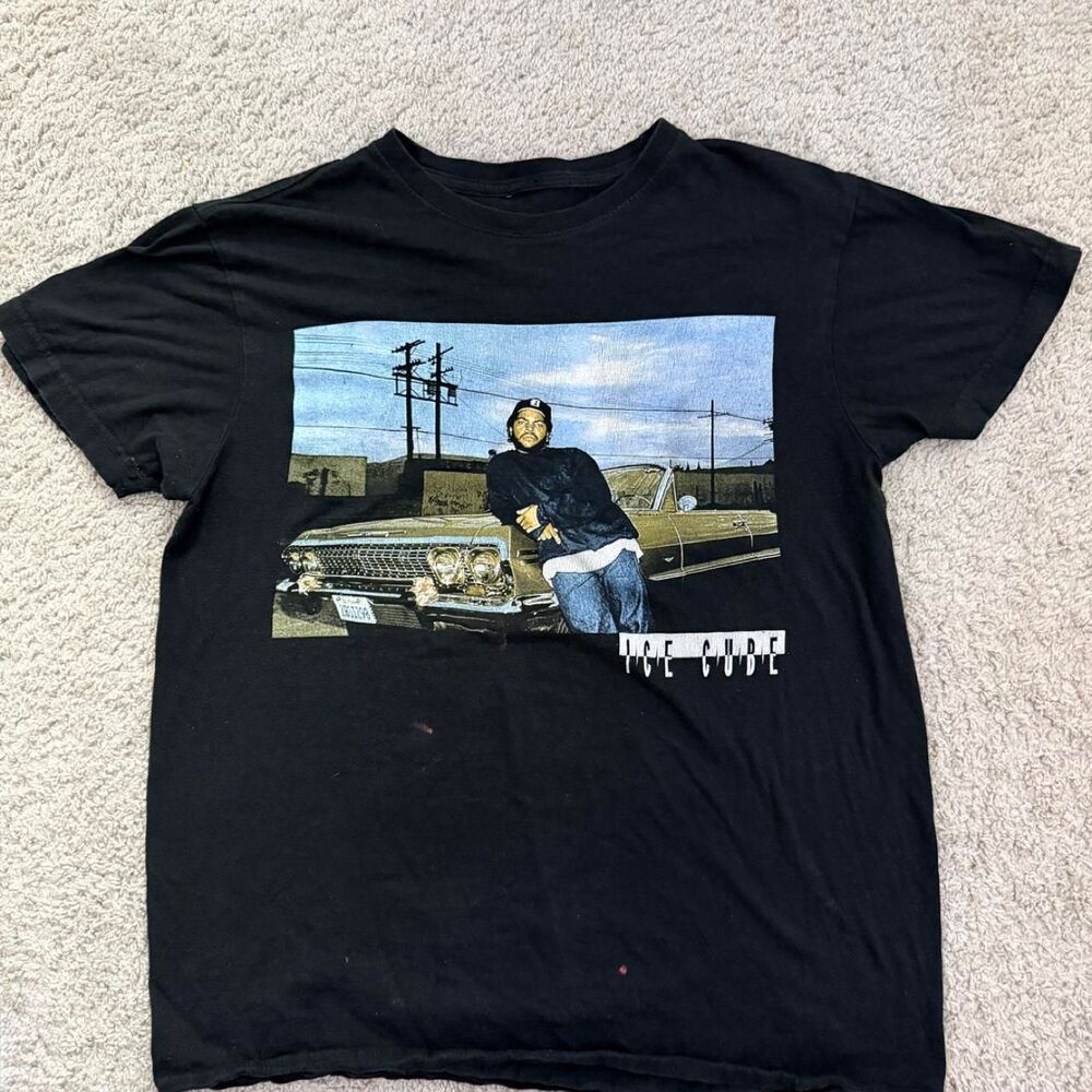 Ice-cube Men's Black T-shirt